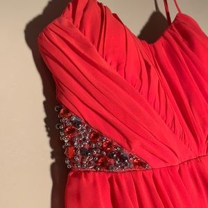 Spaghetti Strap Homecoming Dress!